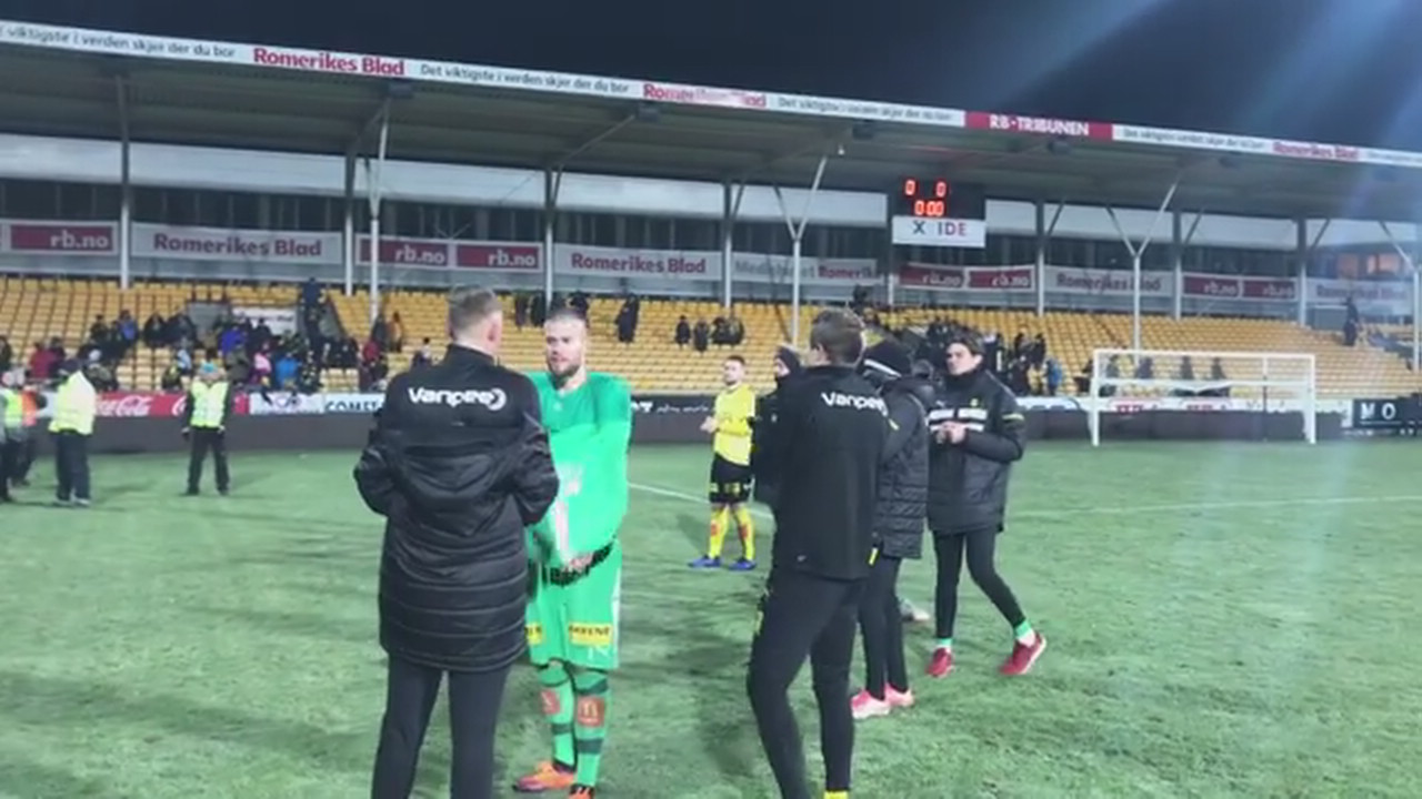 Herlige jubelscener!